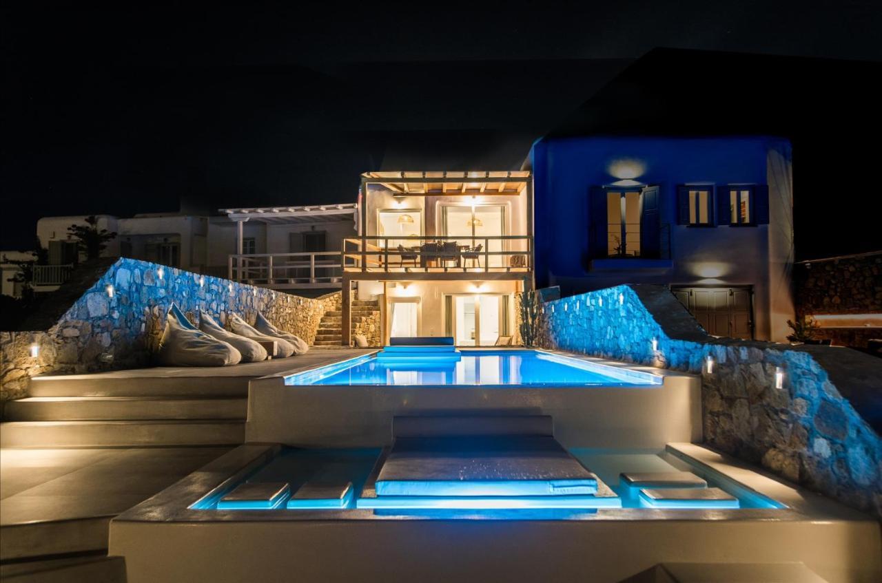 Villa Costa By Whitelist Mykonos Ftelia  Ngoại thất bức ảnh